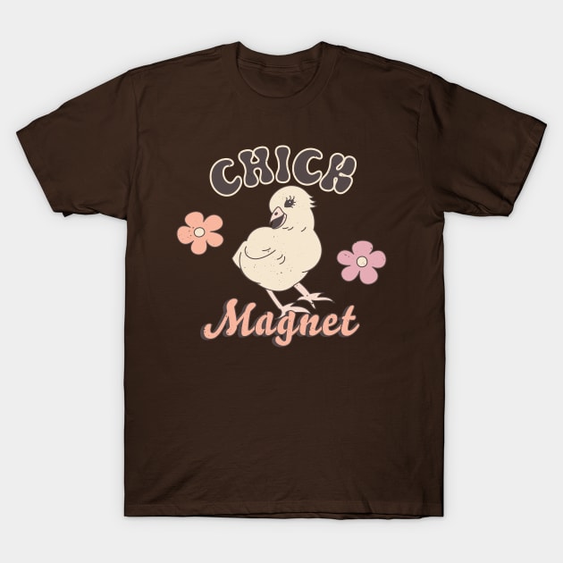 Easter Chick Magnet T-Shirt by Annelie